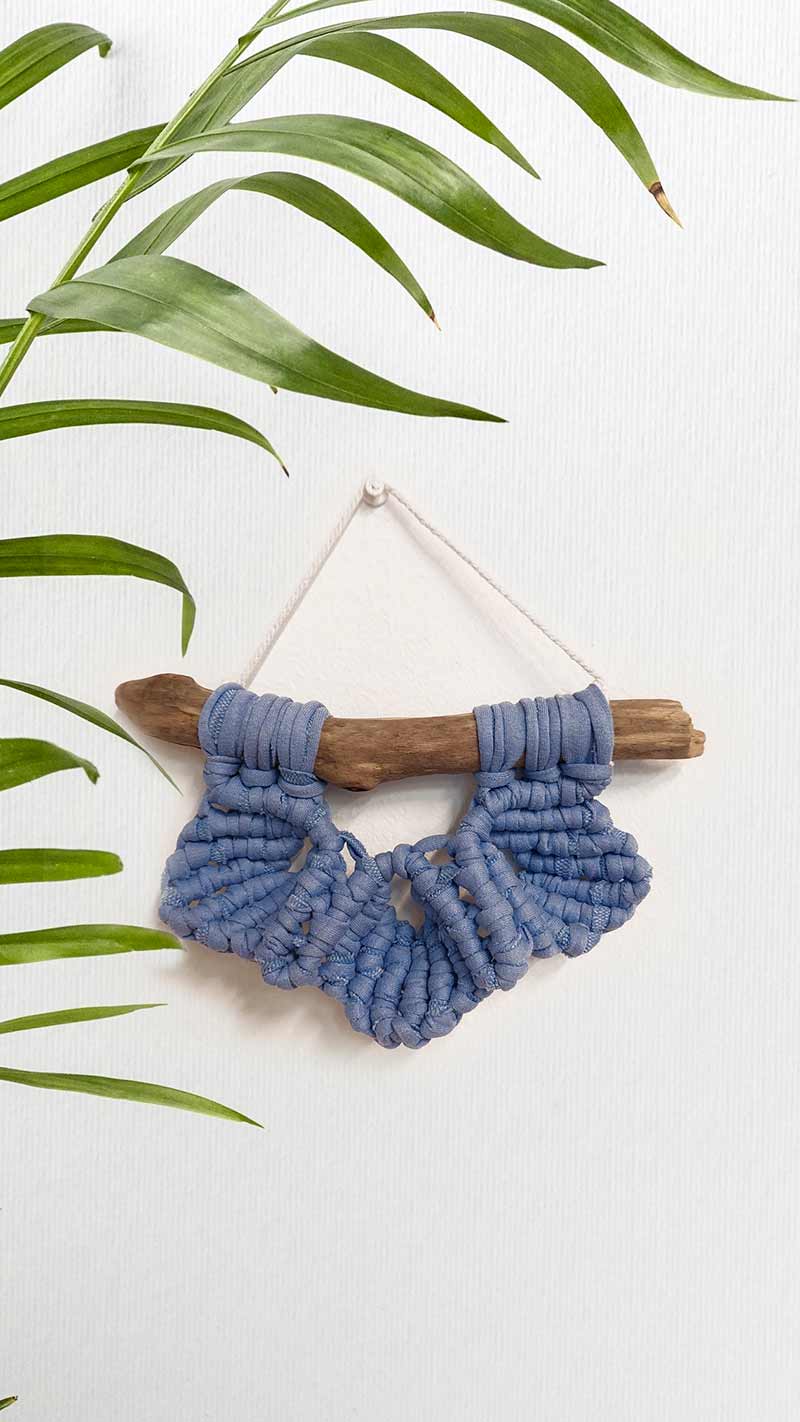 macrame-petalos-concha pétalos de macramé